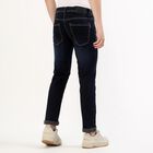 Men's Dark Indigo Skinny Fit Jeans, Dark Blue, small image number null