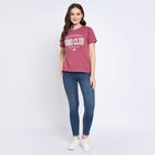 Ladies' Round Neck T-Shirt, Purple, small image number null