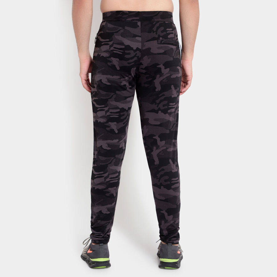 Printed Track Pants, Dark Grey, large image number null