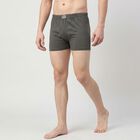 Men's Olive Green Regular Fit Trunks, ओलिव, small