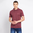 Solid Polo Shirt, Maroon, small image number null