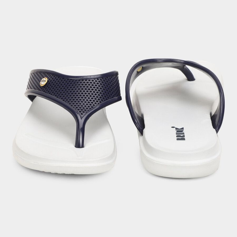 Womens Moulded Sliders, नेवी ब्लू, large image number null