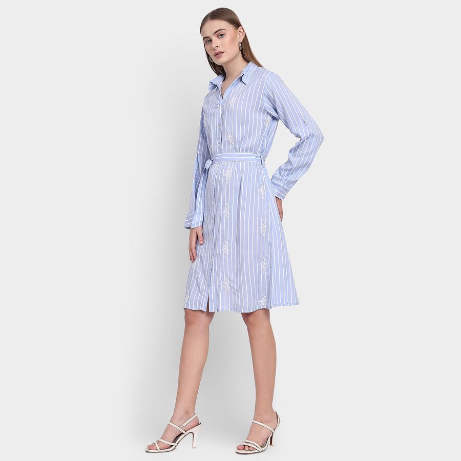 Ladies' Dress , Light Blue, large image number null