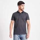 Solid Polo Shirt, Navy Blue, small image number null