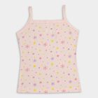 Girls' 100% Cotton Vest (Pack of 2), Pink, small