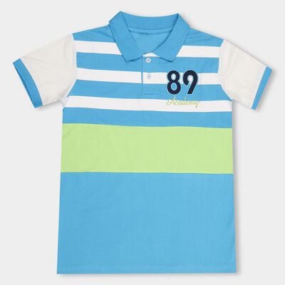 Boys' 100% Cotton Half Sleeves T-Shirt