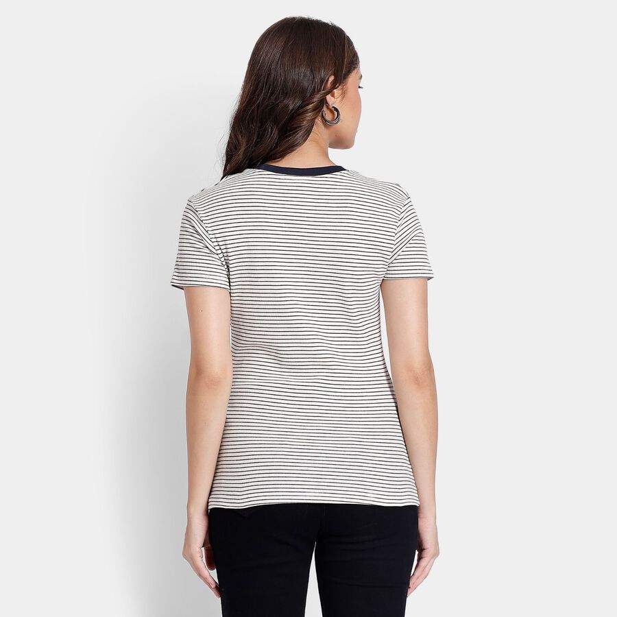 Ladies' Top, ऑफ व्हाइट, large image number null