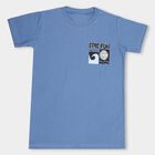 Boys' Midnight Blue Round Neck Casual T-Shirt, Mid Blue, small