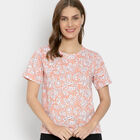 Round Neck T-Shirt, Coral, small image number null
