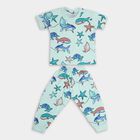 Boys' 100% Cotton Suit Night , Light Green, small image number null