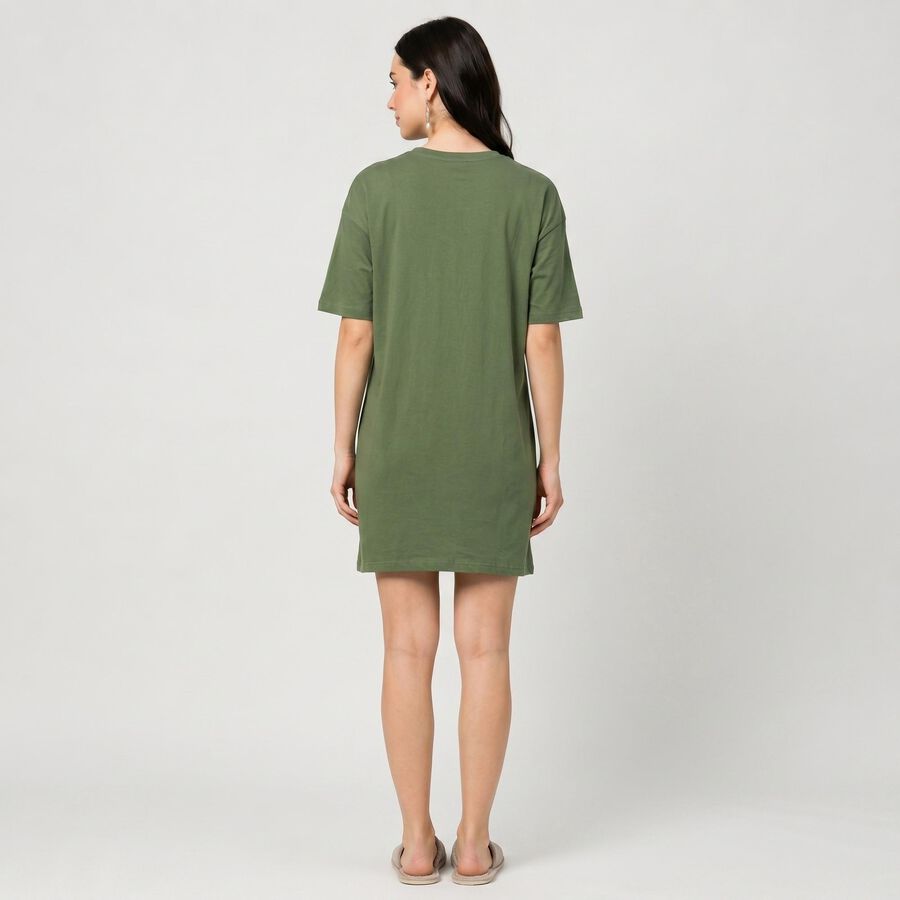 Ladies' Nighty, ओलिव, large