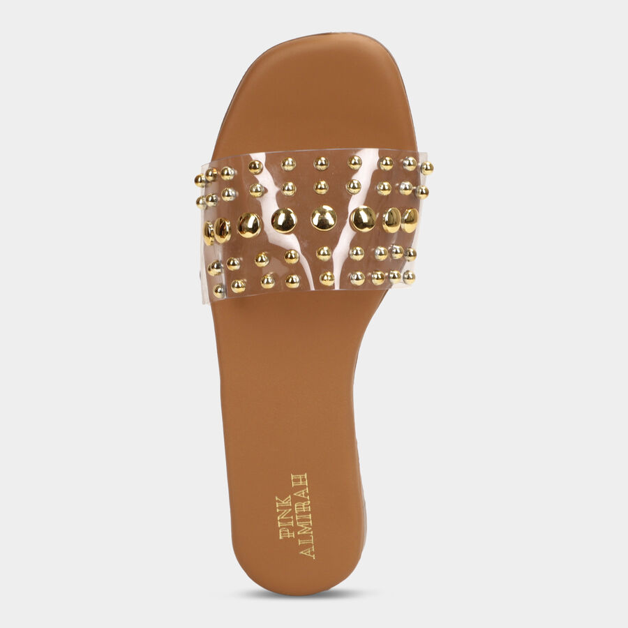 Ladies' Sandal, Tan, large image number null