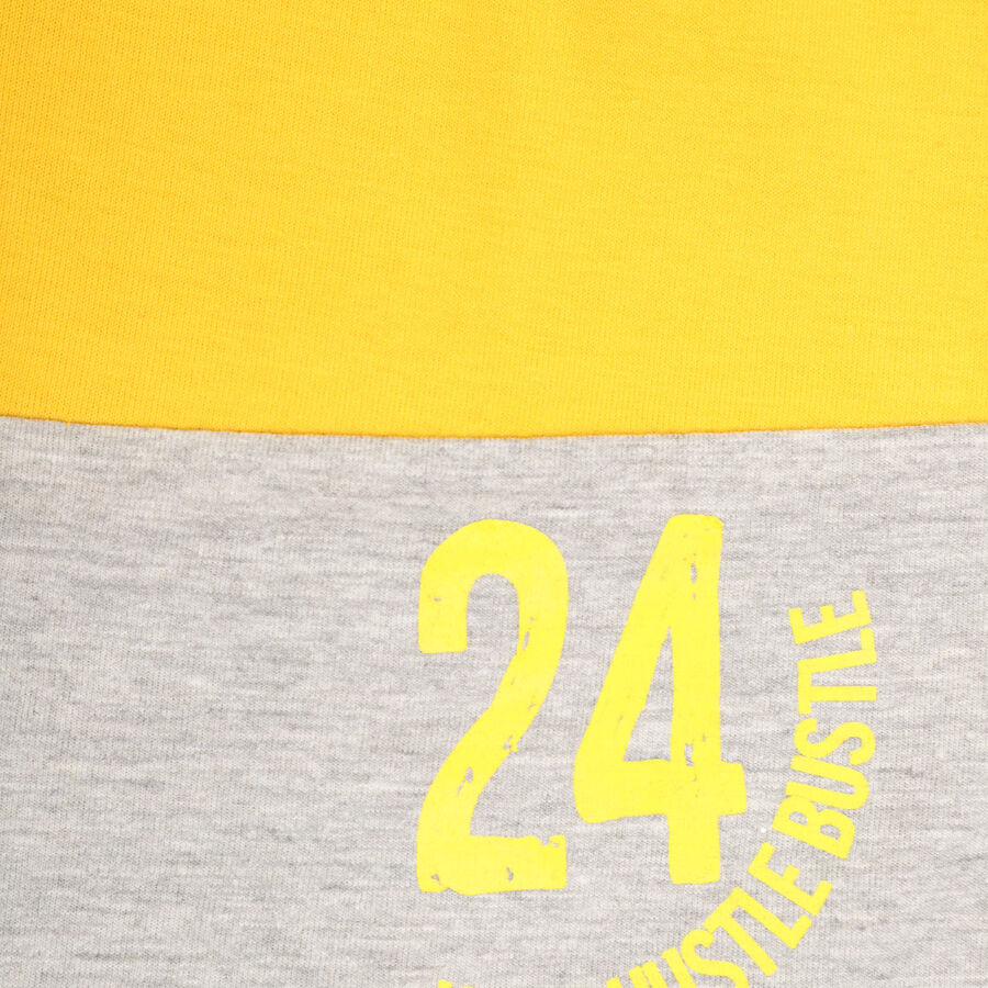 Boys Cut & Sew Baba Suit, Mustard, large image number null