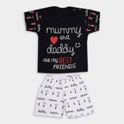 Infant Boys' 100% Cotton Baba Suit, नेवी ब्लू, small image number null