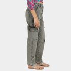 Boys' Grey Regular Fit Classic Jeans, हल्का ग्रे, small