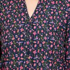 Ladies' Shirt , नेवी ब्लू, small