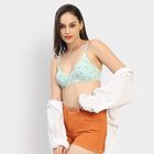 Ladies' 100% Cotton Bra , Light Green, small image number null