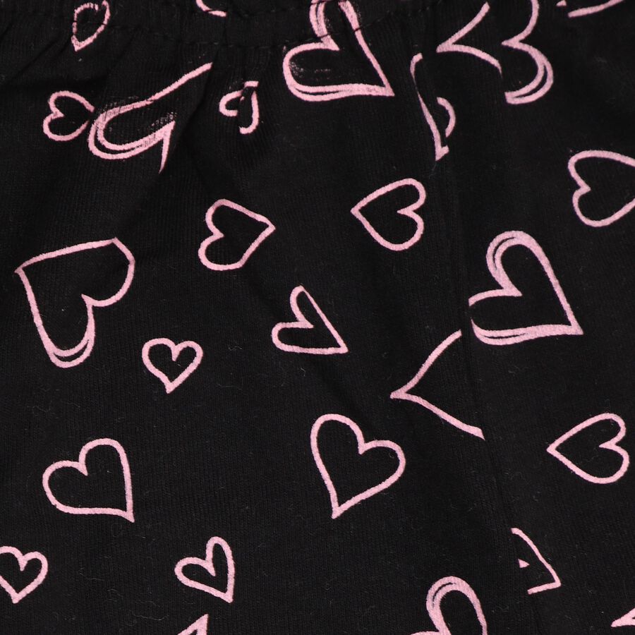 Girls' Pyjama , Black, large image number null