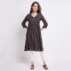 Ladies' Kurta, Dark Grey, small image number null