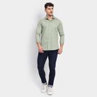Men's 100% Cotton Formal Shirt , Light Green, small image number null
