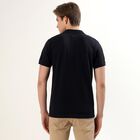Men's Collared Half Sleeves T-Shirt, Navy Blue, small image number null