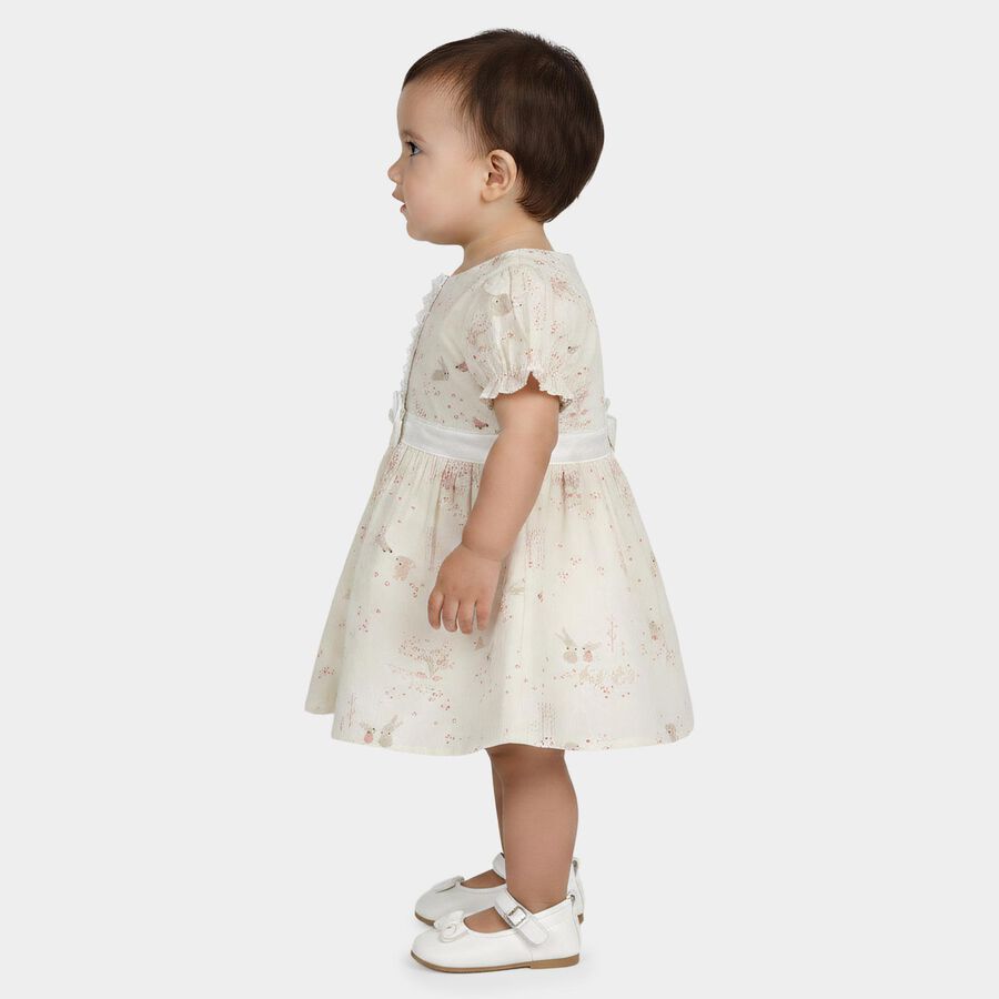 Infants' Frock, White, large