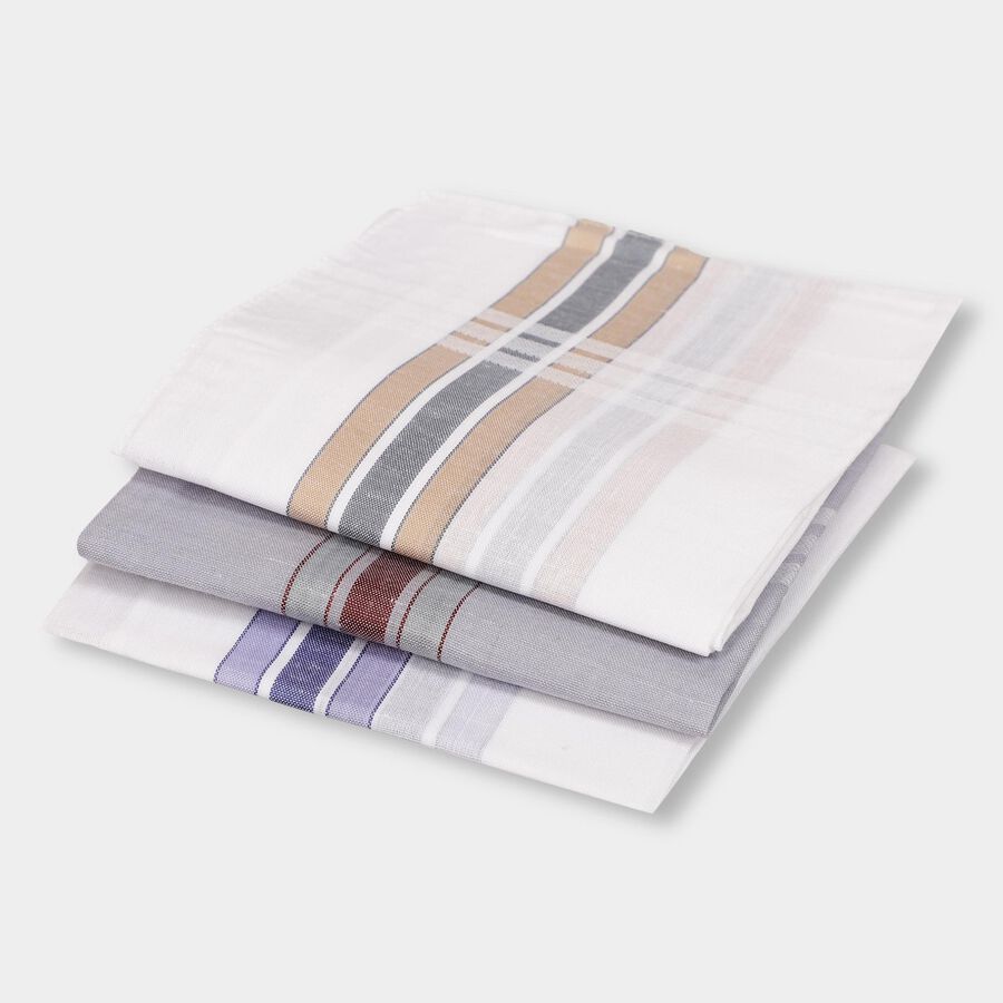 Men's Hanky, हल्का ग्रे, large