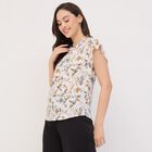 Ladies' Top, Off White, small