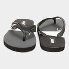Men's V Strap Slipper, Black, small image number null