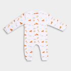Infant's 100% Cotton Bodysuit, सफ़ेद, small image number null