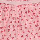 Girls Pink Regular Fit Printed Bloomer Shorts, Light Pink, small