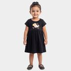 Infants' Navy Cotton Casual Frock, Navy Blue, small