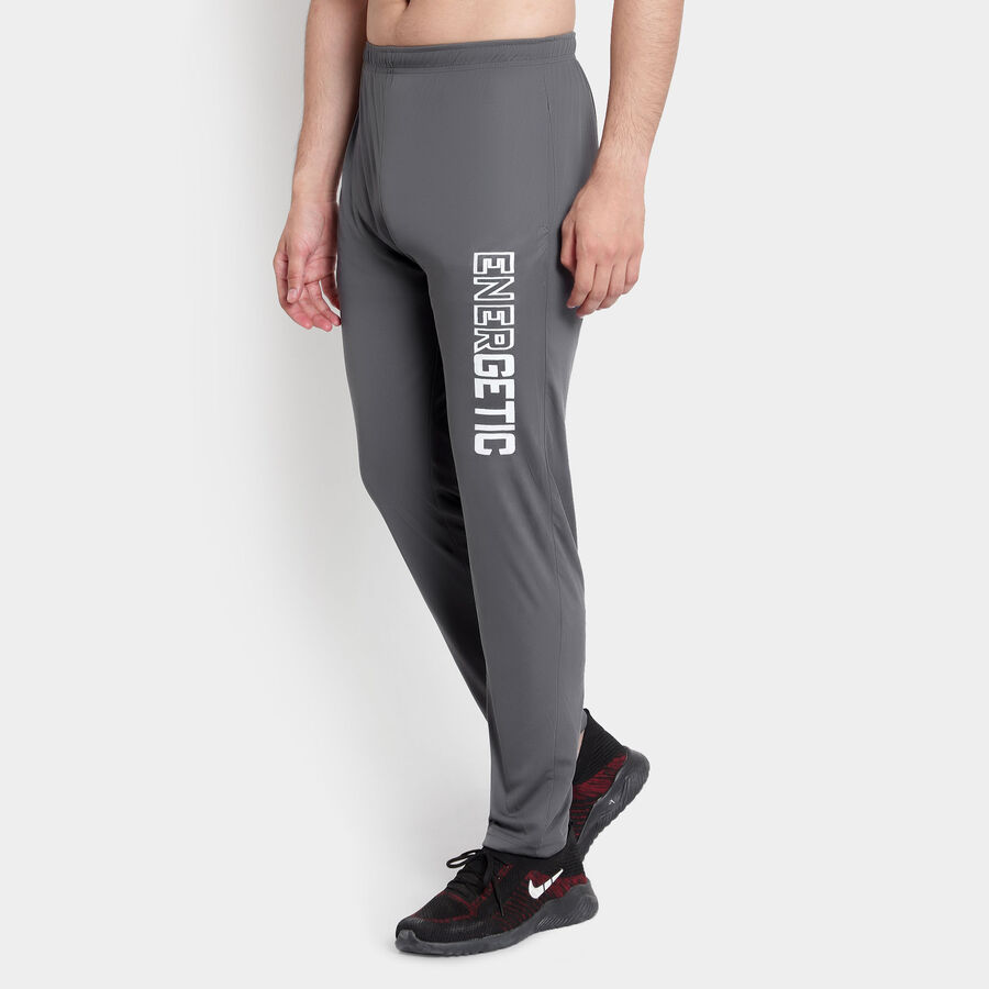 Solid Track Pants, Dark Grey, large image number null