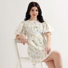 Ladies' A Line Dress, Off White, small image number null