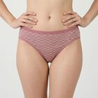 Women's Lilac Regular Fit Printed Panty, Lilac, small