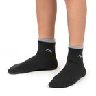 Men's Light Grey and Black Regular Fit Ankle Length Socks Pack of 3, नेवी ब्लू, small image number null