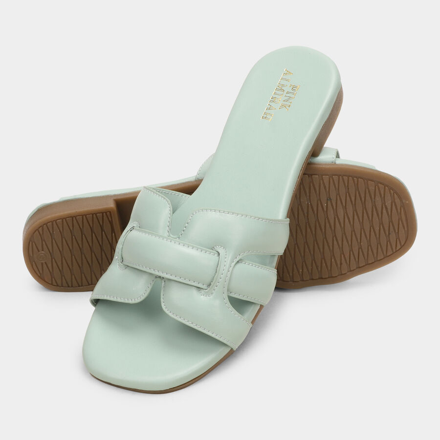 Ladies' Sandal, Green, large image number null