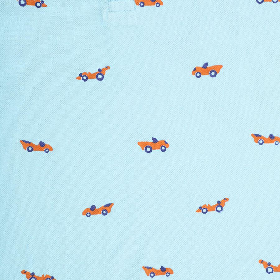 Boys' 100% Cotton Half Sleeves T-Shirt , Light Blue, large image number null