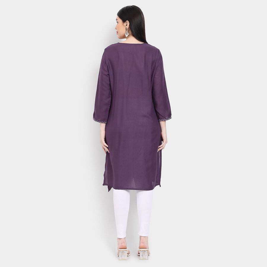 Ladies' Kurta , Purple, large image number null