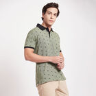 All Over Print Polo Shirt, Olive, small image number null