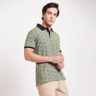 All Over Print Polo Shirt, ओलिव, small image number null
