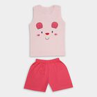 Infants' 100% Cotton Short Set, Pink, small