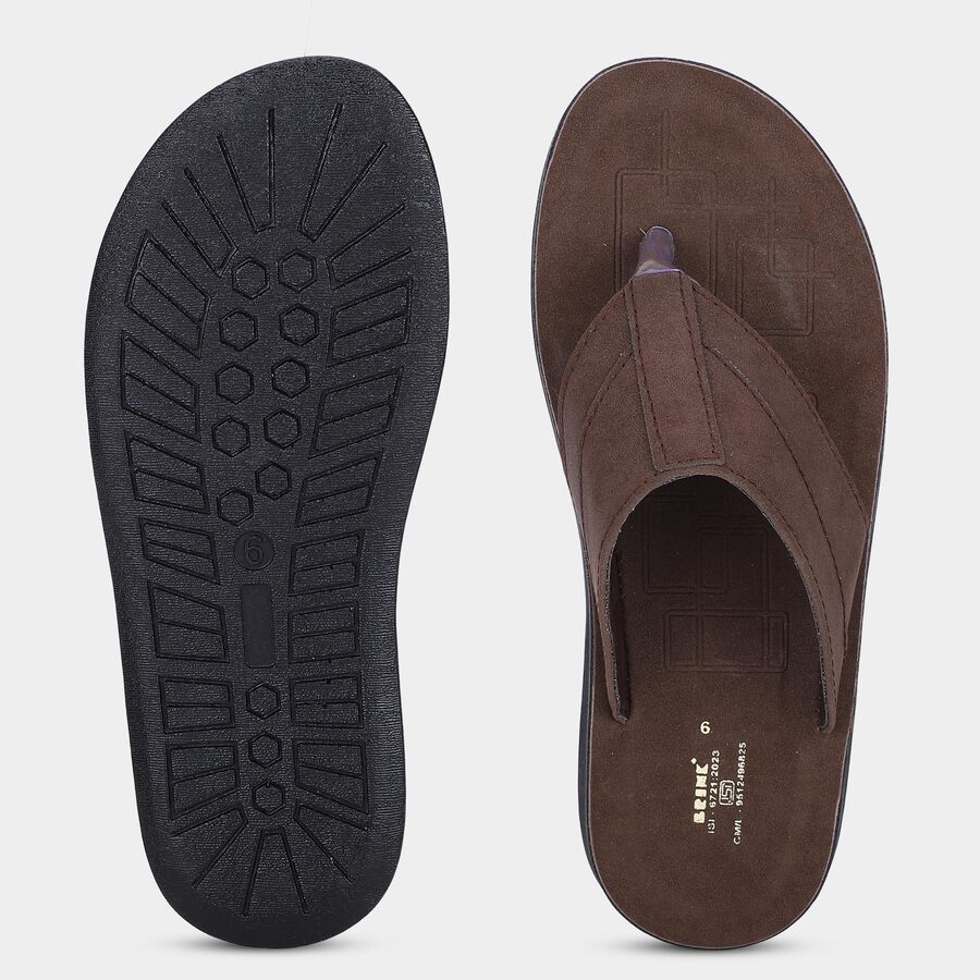 Men's Sandal, Brown, large