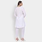 Ladies' Kurta, ऑफ व्हाइट, small