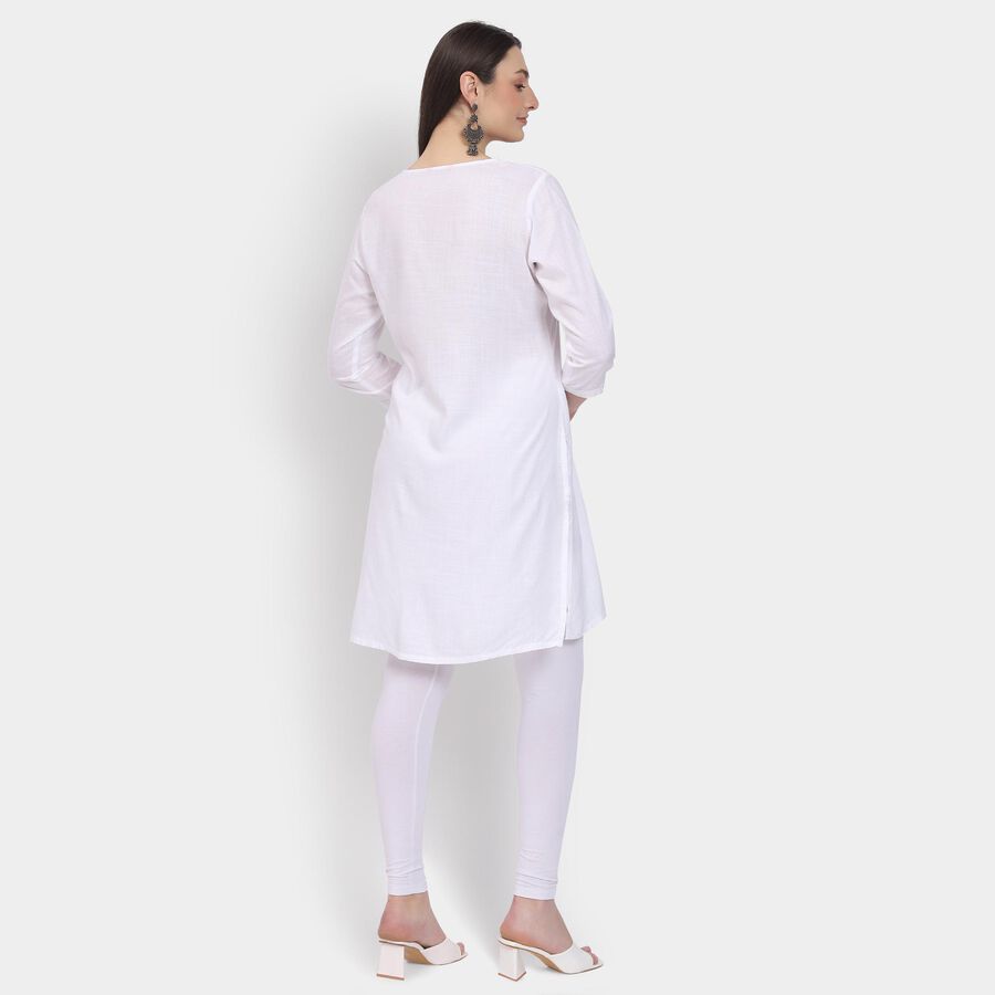 Ladies' Kurta, ऑफ व्हाइट, large
