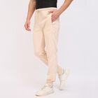 Men's Active Track Pants, Ecru Melange, small image number null