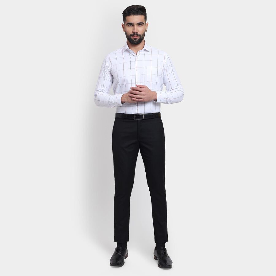 Men's Formal Shirt, White, large image number null