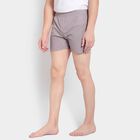 Cotton Inner Elastic Boxers, Dark Grey, small image number null