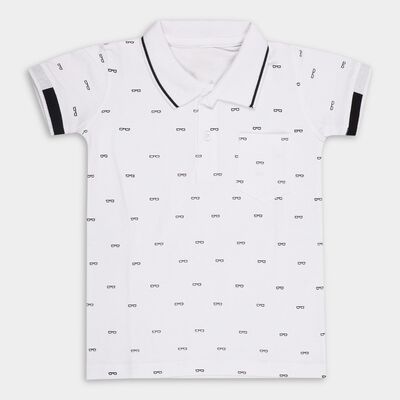 Boys' 100% Cotton Half Sleeves T-Shirt