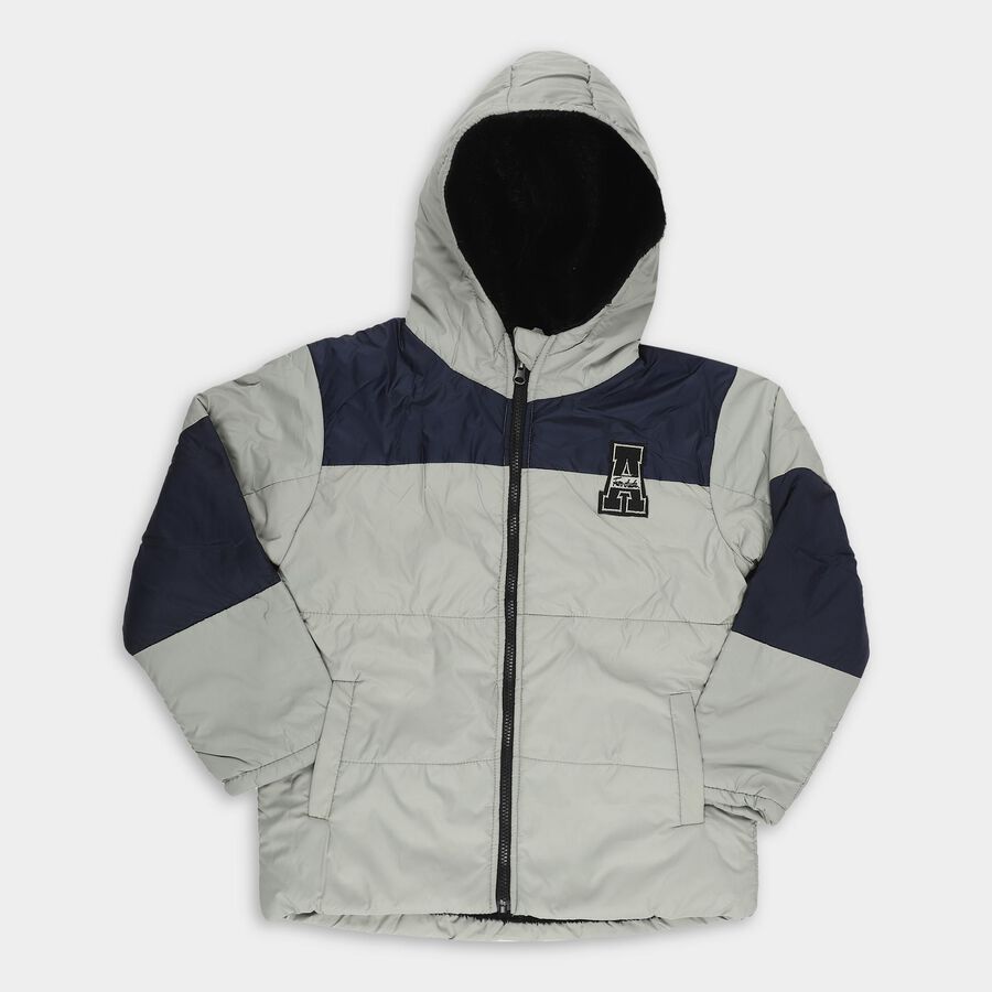 Boys' Jacket, हल्का हरा, large image number null